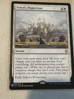 mtg Teferi's Protection, non-foil, The List, LP - Image 1