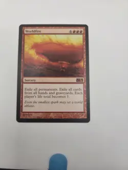 MTG 1X Worldfire X1 Core Set 2013 (M13) Magic B6 - Image 1