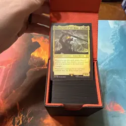 MTG The Hosts Of Mordor LOTR Commander Deck *Slightly Used* Lord Of The Rings - Image 1