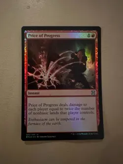 MTG - Price of Progress FOIL - Eternal Masters - NM - Image 1