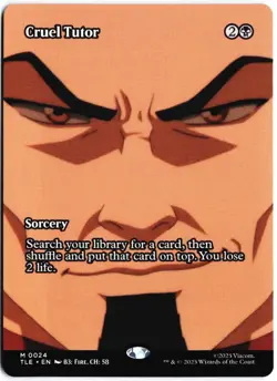 Cruel Tutor (Borderless) M Avatar: The Last Airbender: Eternal-Legal 24 NM - Image 1