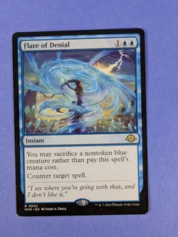 MTG Magic: Modern Horizons 3: Flare of Denial #0062 Rare - NM - Image 1