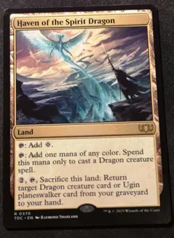 Haven Of The Spirit Dragon - TDC - MTG - EN - NM - 0370 - Image 1