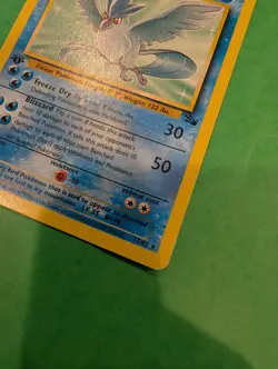 1ST EDITION ARTICUNO 17/62 WOTC FOSSIL NON HOLO RARE POKEMON CARD WIZARDS - Image 2