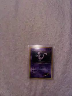 Team Rocket's Mewtwo Pokemon Card Japanese No.150 Vintage Holo NM - Image 1