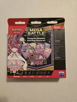 Pokemon TCG Mega Diancie ex Mega Battle Deck Box Brand New and Factory SEALED - Image 3