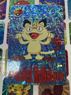 Pokemon Charizard Vintage Pocket Monsters Vending HOLO Prism Sticker 99 Nintendo - Image 3