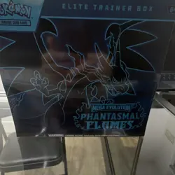 Pokemon Elite Trainer Box Mega Evolution Phantasmal Flames Charizard Gengar - Image 1