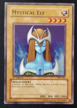 Yu-Gi-Oh! MYSTICAL ELF SYE-002 1st Edition Starter Deck: Yugi Evolution 🍒 - Image 4
