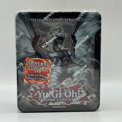 Factory Sealed YuGiOh 2013 Collector Tin | Tempest Dragon Ruler of Storms | NEW - Image 1