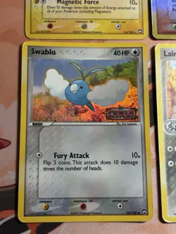 Ex Delta Species Stamped Set Era Mixed Reverse Holo Rares 4 Pokemon Card Lot HP - Image 5