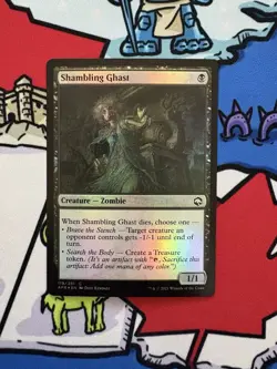 Shambling Ghast x1 Mtg Foil Adventures in the Forgotten Realms - Image 1