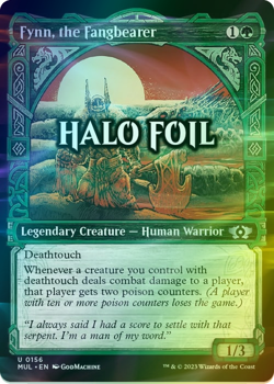 Fynn, the Fangbearer (Halo Foil) March of the Machine: Multiverse Legends NM - Image 1