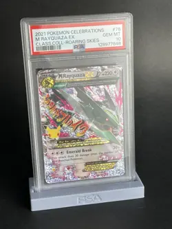 PSA 10 Gem Mint - M Rayquaza EX (#76) Pokemon Celebrations - Classic Collection - Image 1