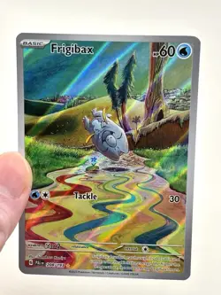 Pokemon TCG Frigibax 208/193 Illustration Rare Paldea Evolved Mint Pack Fresh - Image 1