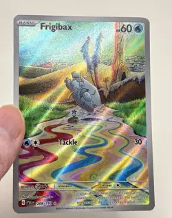 Pokemon TCG Frigibax 208/193 Illustration Rare Paldea Evolved Mint Pack Fresh - Image 4
