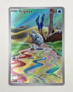 Pokemon TCG Frigibax 208/193 Illustration Rare Paldea Evolved Mint Pack Fresh - Image 5