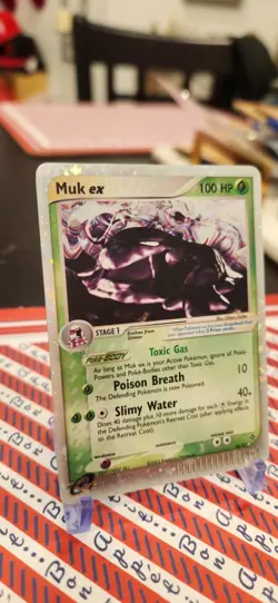 Pokemon EX Dragon Muk EX Ultra Rare Holo 96/97 NM - Image 2