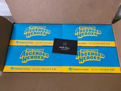 Pokemon Center Ascended Heroes ETB - Factory Sealed x4 With Case *Opened* - Image 5
