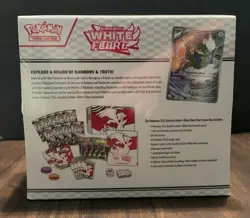 Pokemon TCG White Flare Elite Trainer Box ETB Sealed Scarlet & Violet Reshiram - Image 3