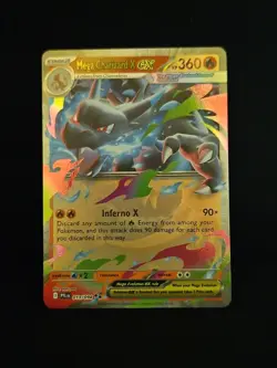 2025 Pokemon Mega Charizard X EX Holo Rare #13/94 - Image 1
