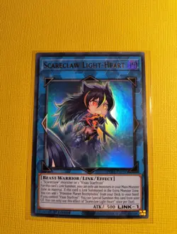 Yugioh! - Scareclaw Light-Heart - POTE-EN050 1st Edition Near Mint - Image 1