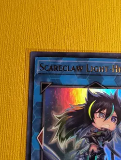 Yugioh! - Scareclaw Light-Heart - POTE-EN050 1st Edition Near Mint - Image 2