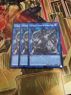 3X Tri-Brigade Shuraig The Ominous Omen - OP29-EN020 - Common - NM Yugioh - Image 1