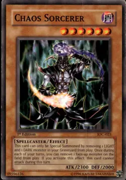 Chaos Sorcerer 1st Ed Common IOC-023 Yu-Gi-Oh! - Image 1
