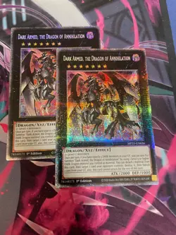 YUGIOH - DARK ARMED THE DRAGON OF ANNIHILATION X2 - MP25 - STARLIGHT RARE - NM - Image 1
