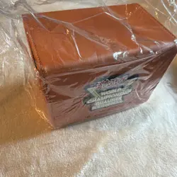 Konami Yu-Gi-Oh! World Championship Qualifier Deck Box Brown Leather 2023 - Image 2