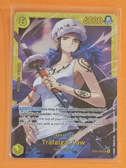 Trafalgar Law EB03-062 Extra Booster: One Piece Heroines Edition Foil - Image 1