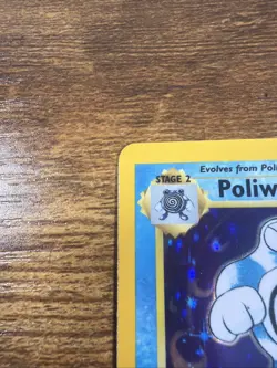 1999 Pokemon Base Set Poliwrath Holo Card 13/102 WOTC Vintage Rare - Image 2