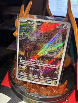 Pokemon Drowzee TCG Scarlet & Violet Base Set Holo Card 210/198 - Image 1