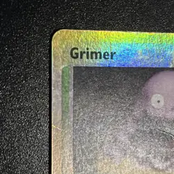 Grimer 57/97 EX Dragon Reverse Holo Pokemon TCG Card HP Vintage - Image 2