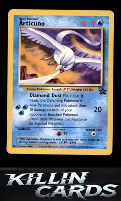 Articuno (22) 22/53 Pokemon Promo WoTC Promo Card MP - Image 1