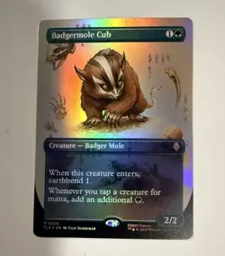 Badgermole Cub (Borderless) Avatar: The Last Airbender Foil - Image 1