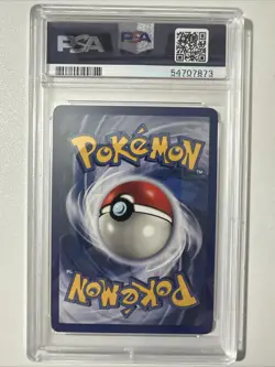 Pokemon 1st Edition PSA 8 Poliwhirl 038/102 Base Set (Shadowless) - Image 2