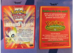 🚨 RARE Pokemon Center NY RED CARD INSERT PROMO 2000 Pokemon Card WOTC VINTAGE🚨 - Image 1