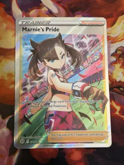 Pokemon TCG Marnie's Pride Trainer Full Art 171/172 Brilliant Stars NM - Image 1