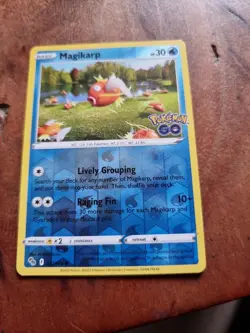 Pokemon Go Magikarp 021/078 Reverse Holo Common - Image 1