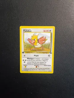 Carte Pokemon Piafabec 62/64 Edition 1 Jungle Wizards Francais NM - Image 1