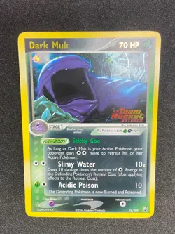 Dark Muk 16/109 - ex Team Rocket Returns Reverse Stamp - Excellent Pokemon TCG - Image 1
