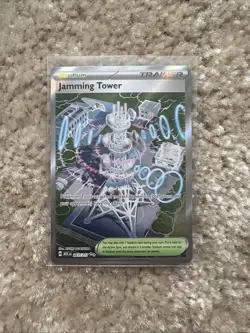Jamming Tower Full Art Ultra Rare 261/217 Pokemon Ascended Heroes English NM - Image 1