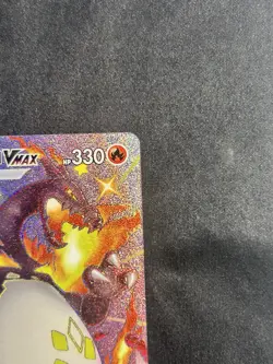 Pokemon TCG Shining Fates Charizard VMAX Holo Card SV107/SV122 NM FAST SHIP!! - Image 3