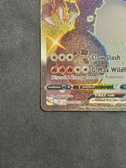 Pokemon TCG Shining Fates Charizard VMAX Holo Card SV107/SV122 NM FAST SHIP!! - Image 5