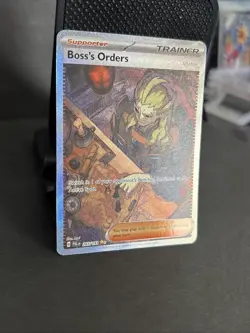 Boss's Orders 265/193SV02 Paldea Evolved Sir Special Illustration Rare Card - Image 2