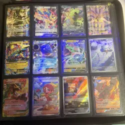 Pokemon Cards 66 Cards In Binder (Binder Not Included) - Image 1