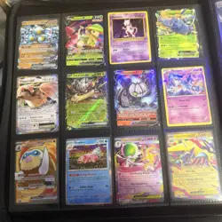 Pokemon Cards 66 Cards In Binder (Binder Not Included) - Image 2