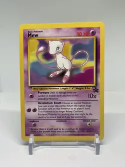 Mew Black Star Promo 8 - Mint/Near Mint - Pokemon Trading Card Game - Image 1